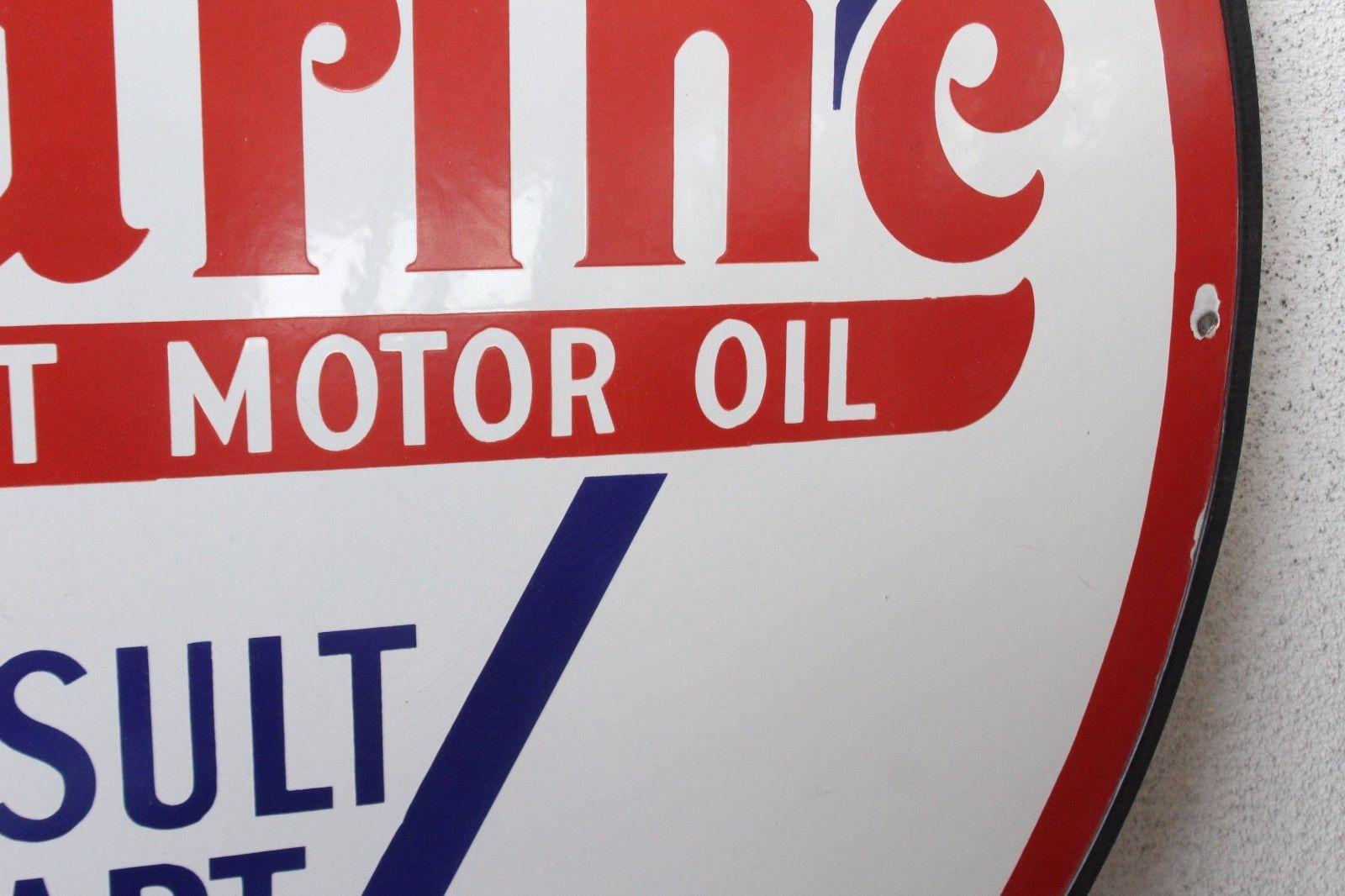 1930s Polarine Motor Oil 