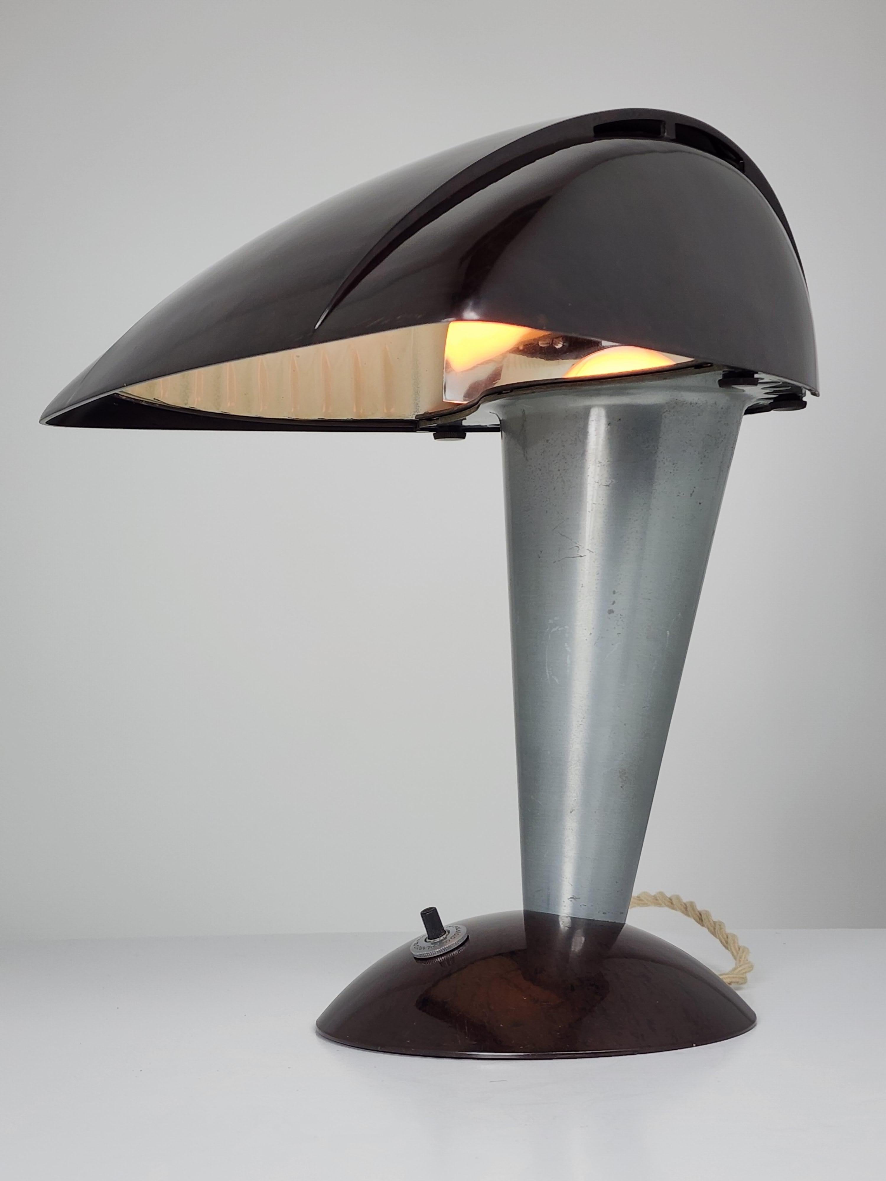 Lampe de table Polaroid des années 1930, modèle 114, États-Unis  en vente 3