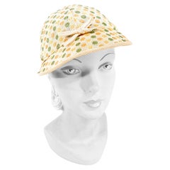 1930s Polka-Dot Sports Hat