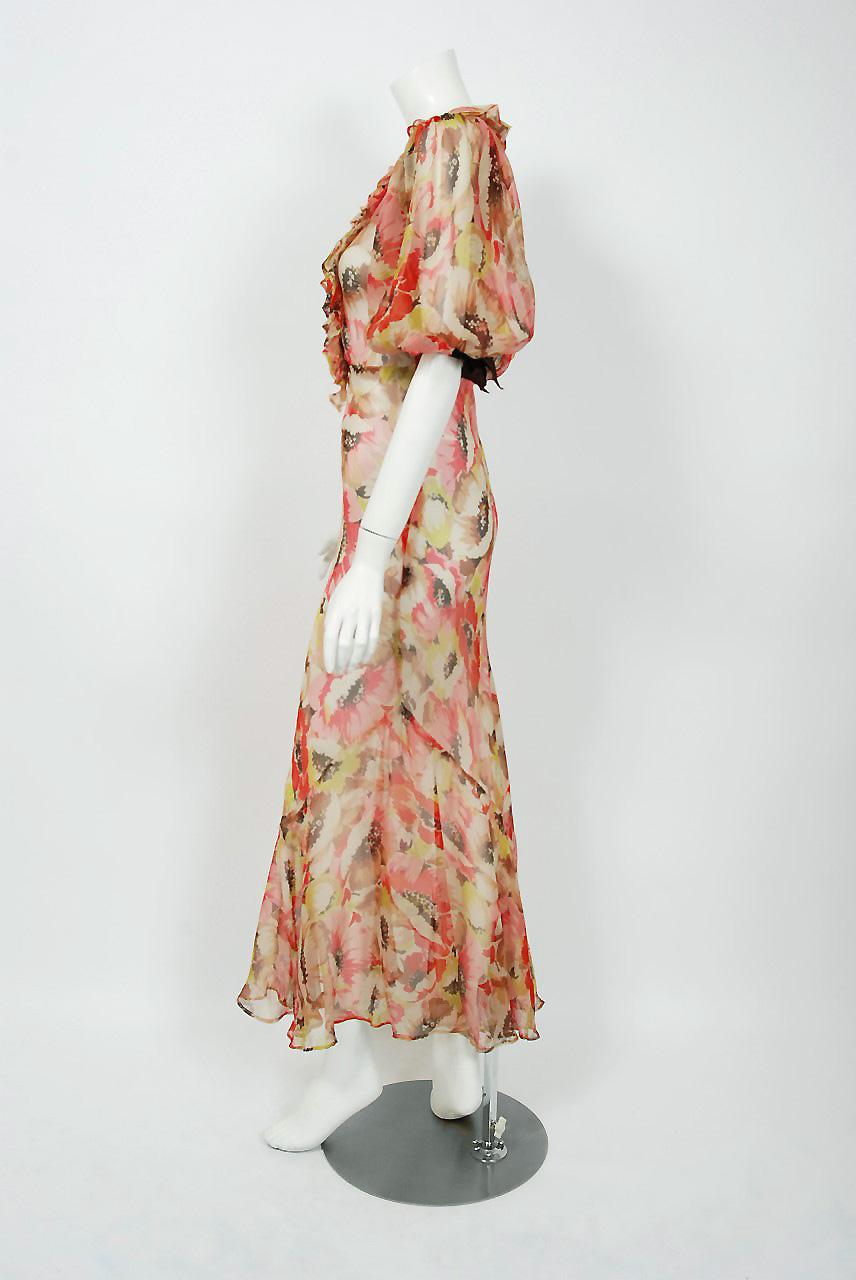 1930s sheer dress
