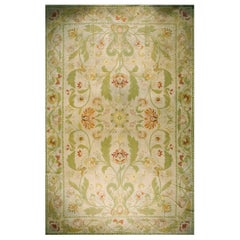 1930s Portuguese Arraiolos Needlepoint Carpet ( 14'2" x 23' - 432 x 702 )