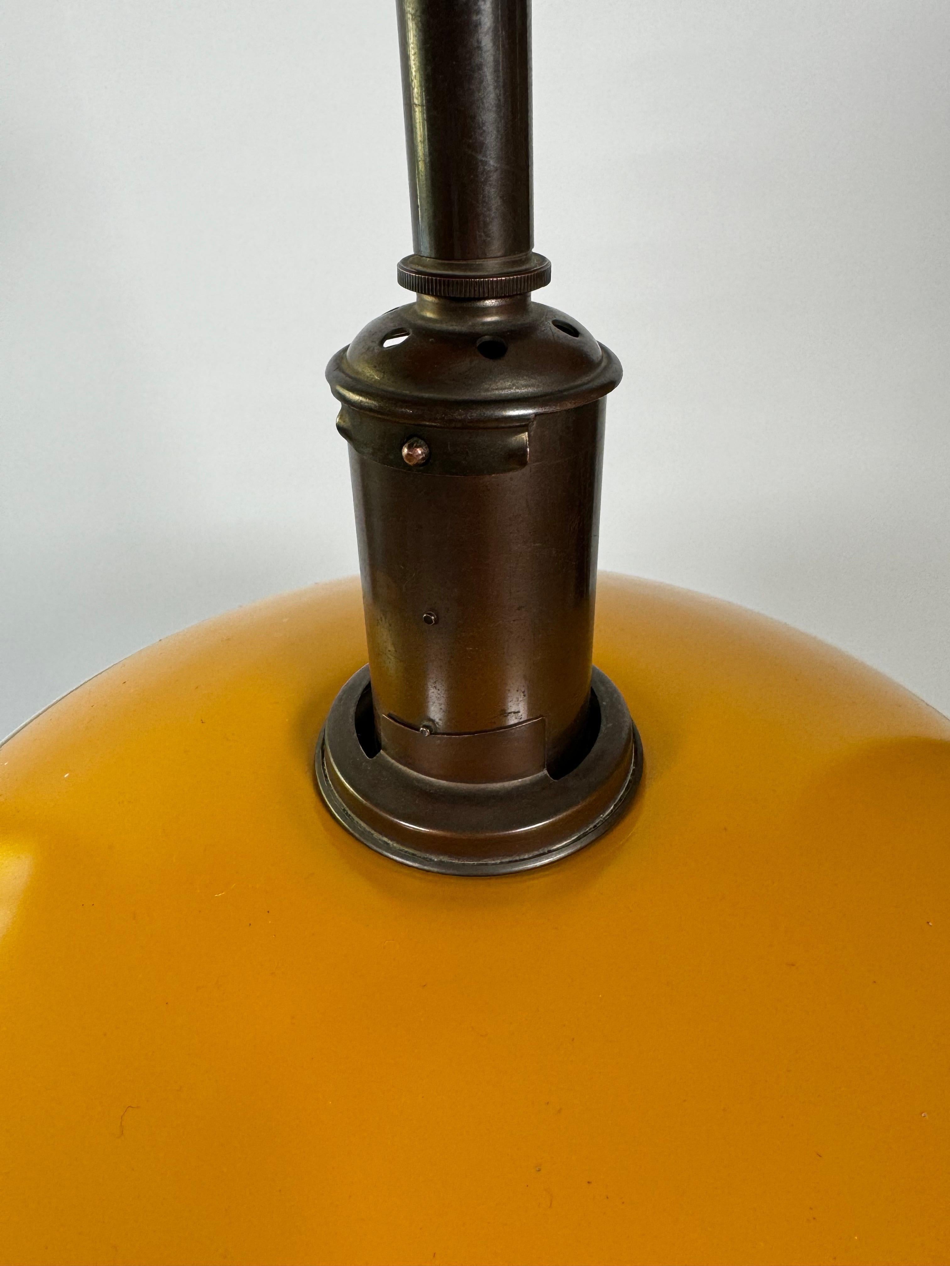 1930s Poul Henningsen PH Model 3/2 Pendant Lamp for Louis Poulsen In Good Condition For Sale In Oakland, CA