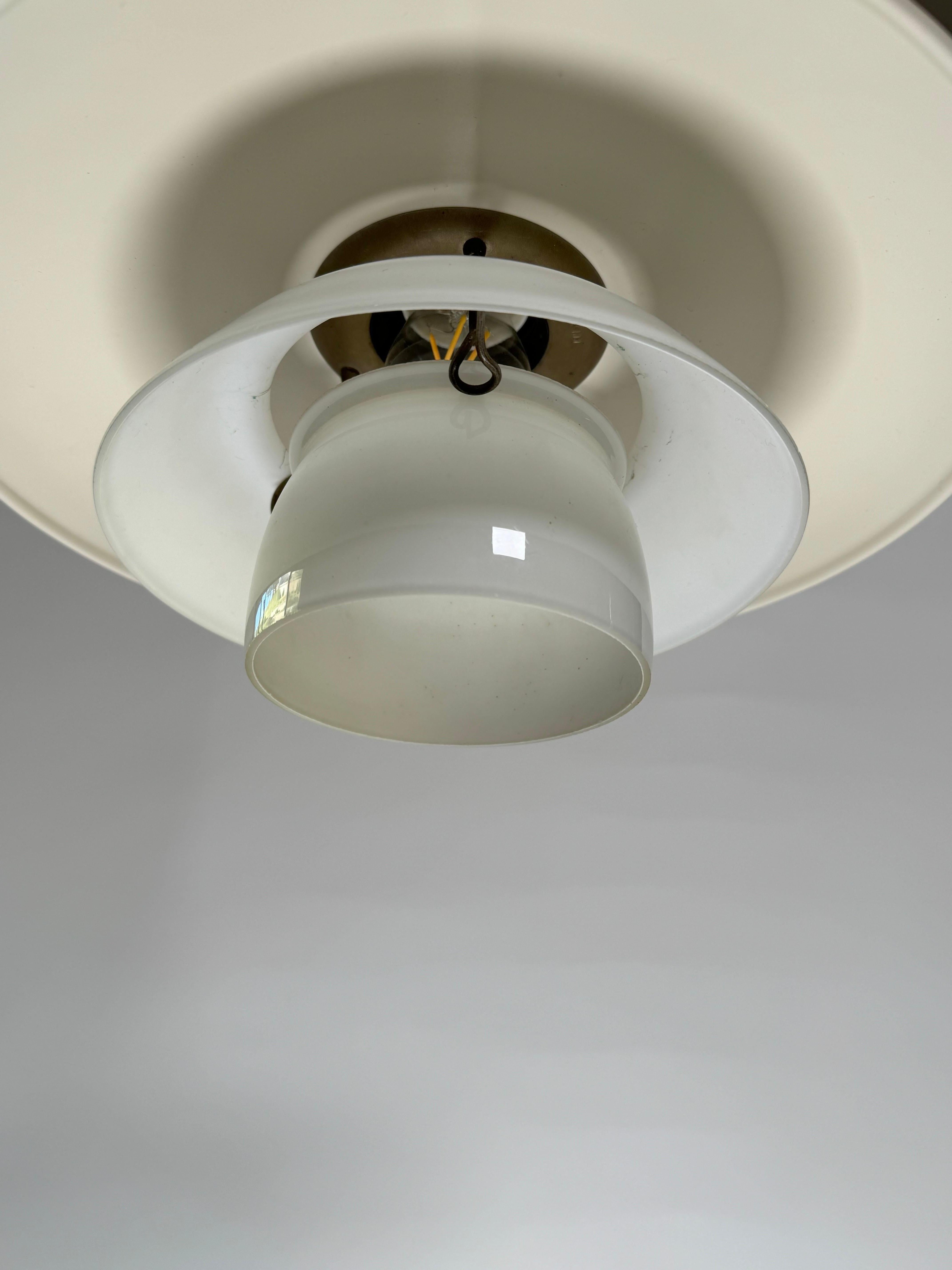 Mid-20th Century 1930s Poul Henningsen PH Model 3/2 Pendant Lamp for Louis Poulsen For Sale