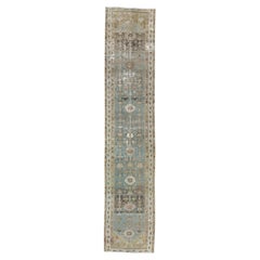 1930s Powder Blue and Sand Malayer Runner