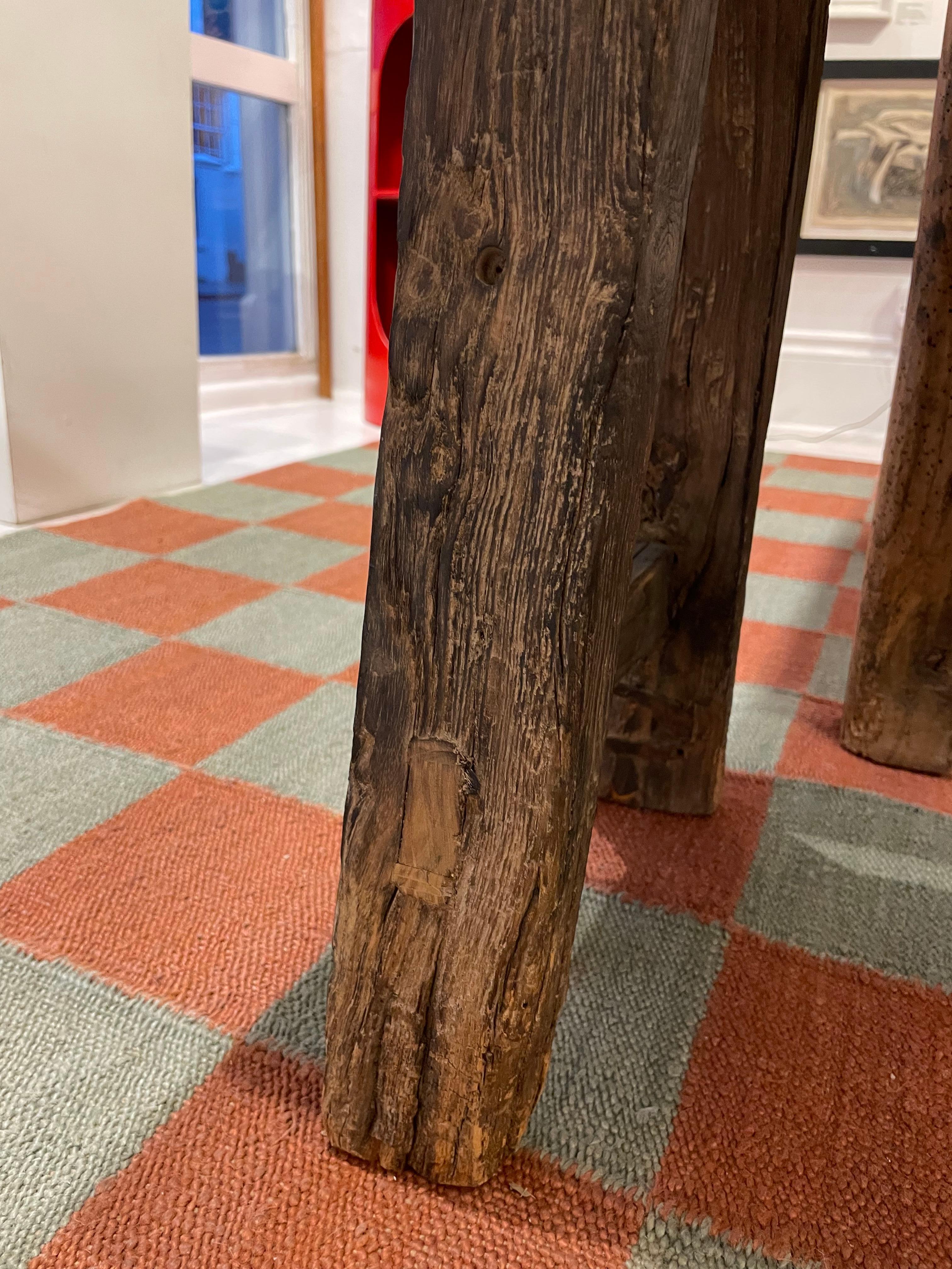 1930s Primitive Belgian Bench For Sale 2