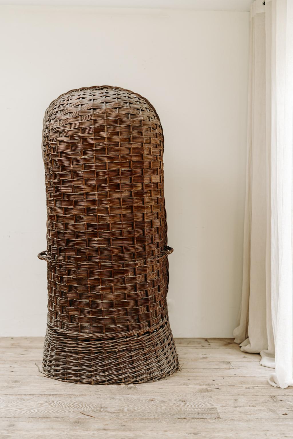 1930's Rattan Porters Chair For Sale 1