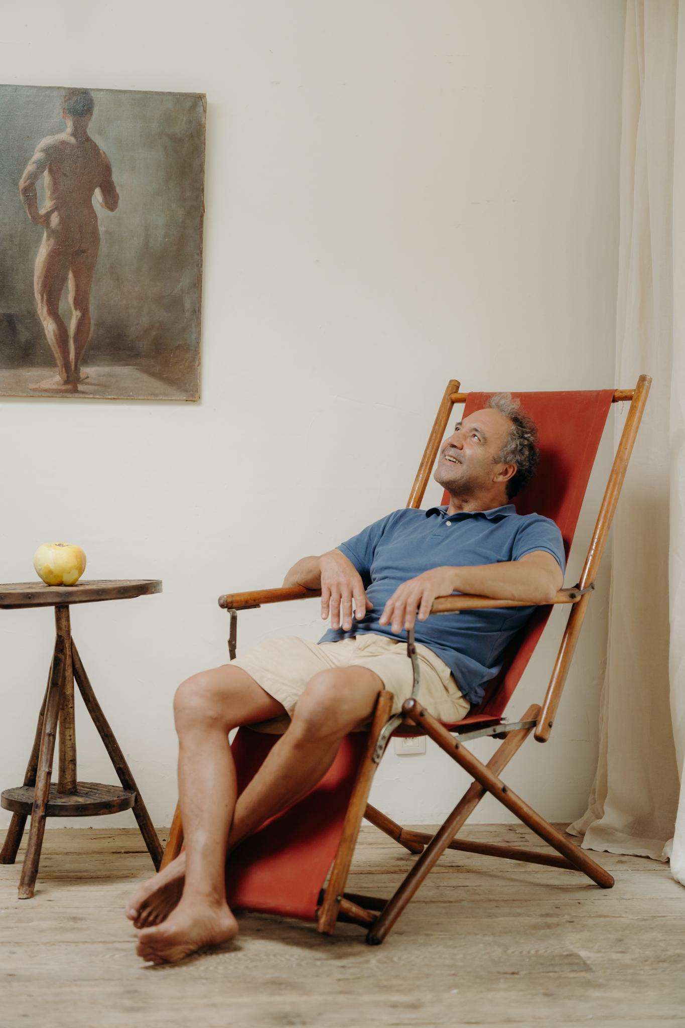 sdraio relax 1930, pieghevole e reclinabile in vendita 3