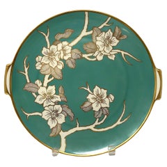 Used 1930s Rosenthal Selb Hand Painted Floral Cherry Blossoms Serving Platter