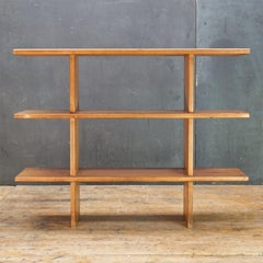 1930s Russell Wright Maple Bookcase American Modern Series Plant Stand Low Shelf