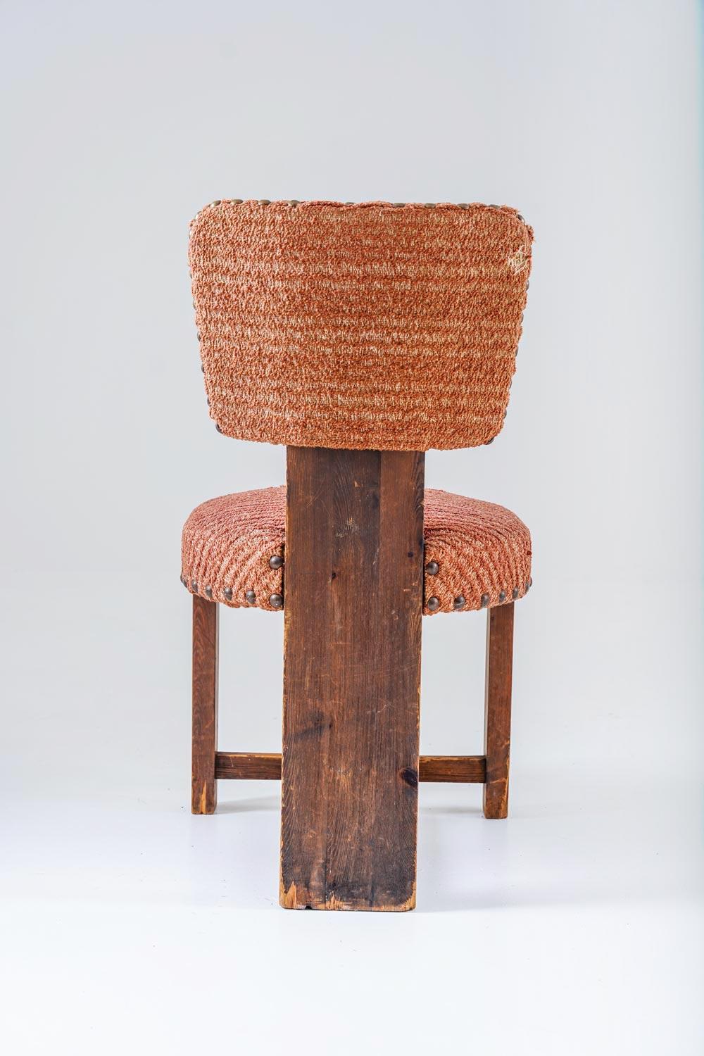 Wood 1930s Scandinavian Chair For Sale