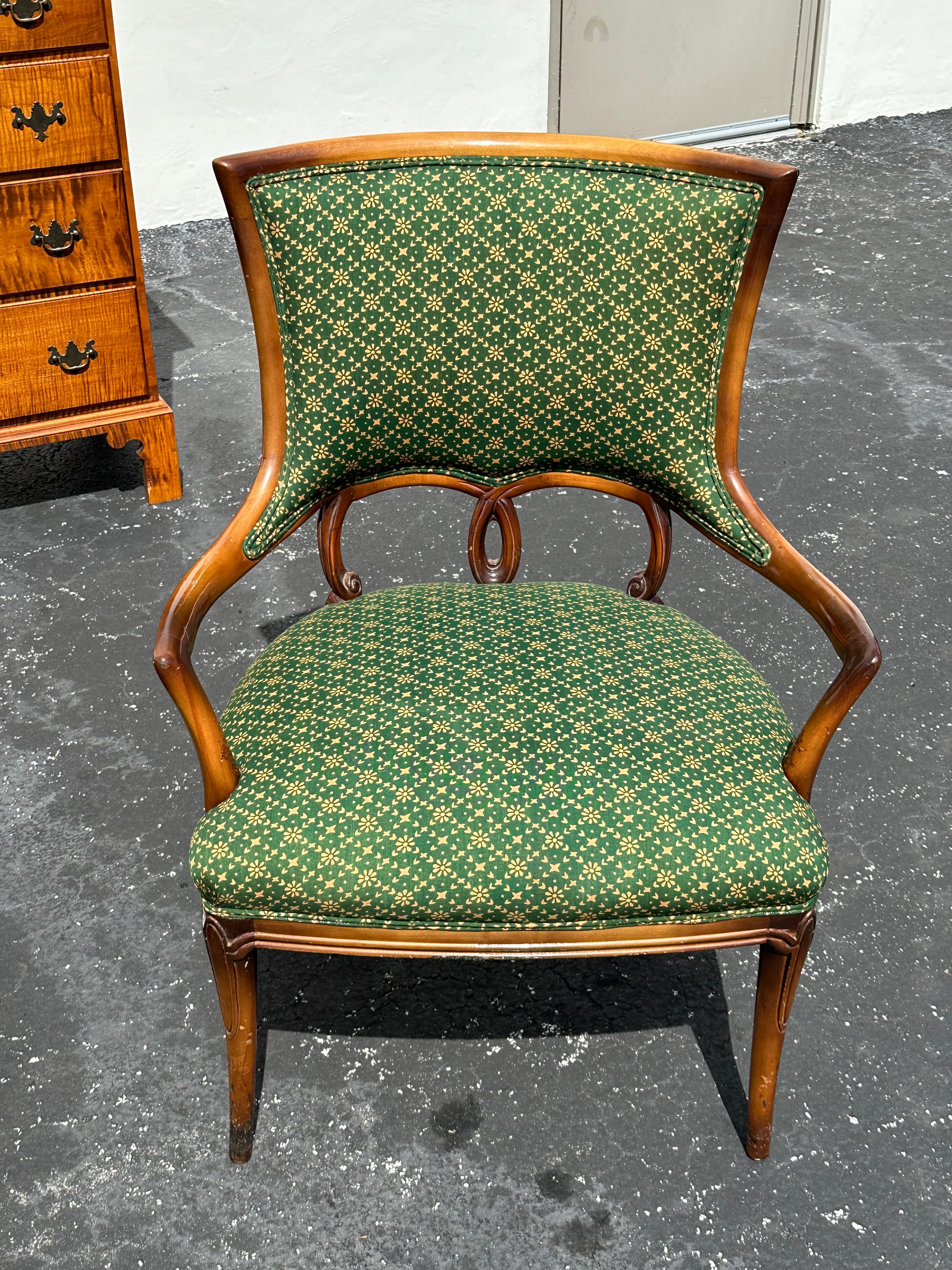 1930s Sculptural Bentwood Art Deco Green Armchairs, Set of 2 en vente 7