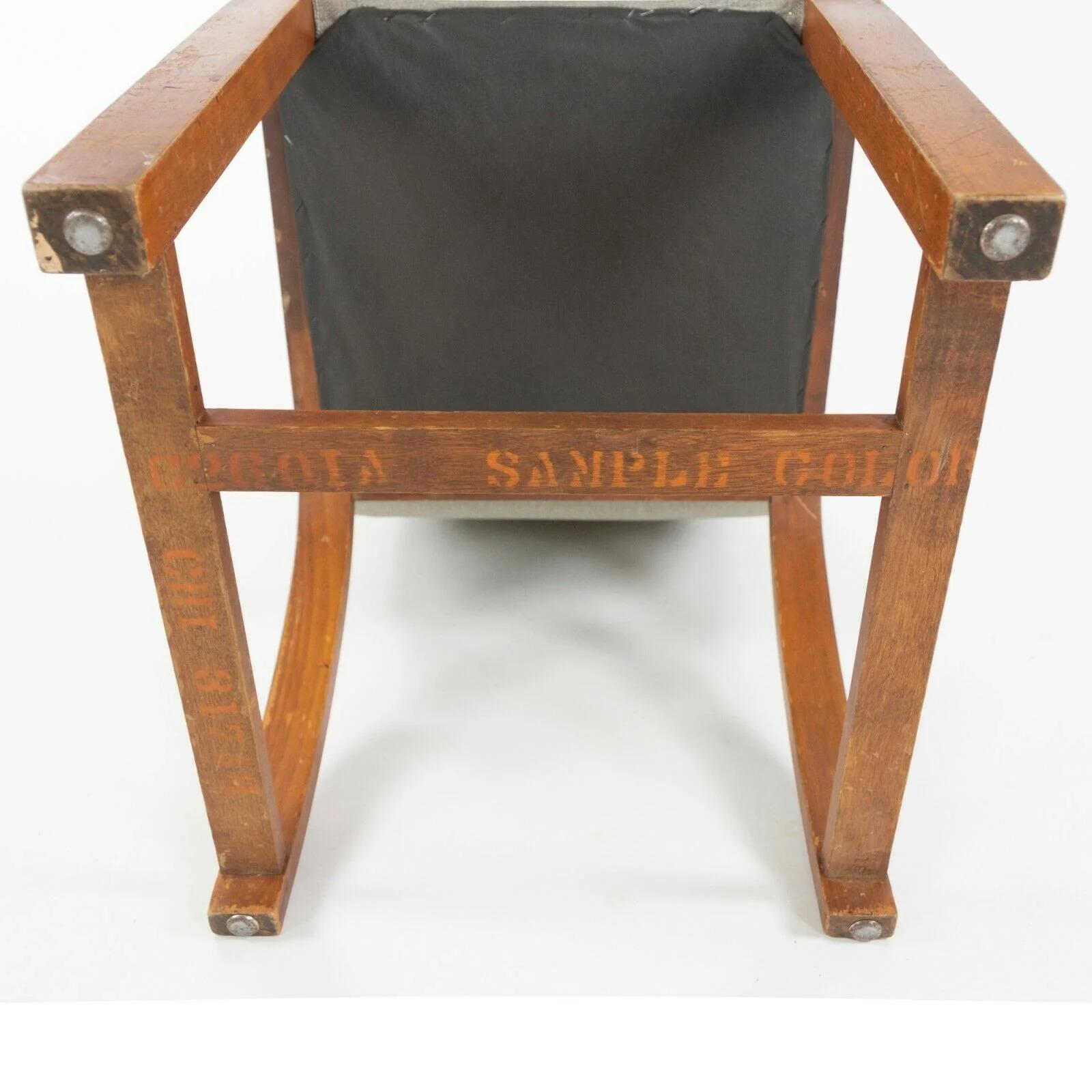 Ensemble de 4 chaises de salle à manger Gilbert Rohde pour Heywood Wakefield en tissu Knoll des années 1930 en vente 4