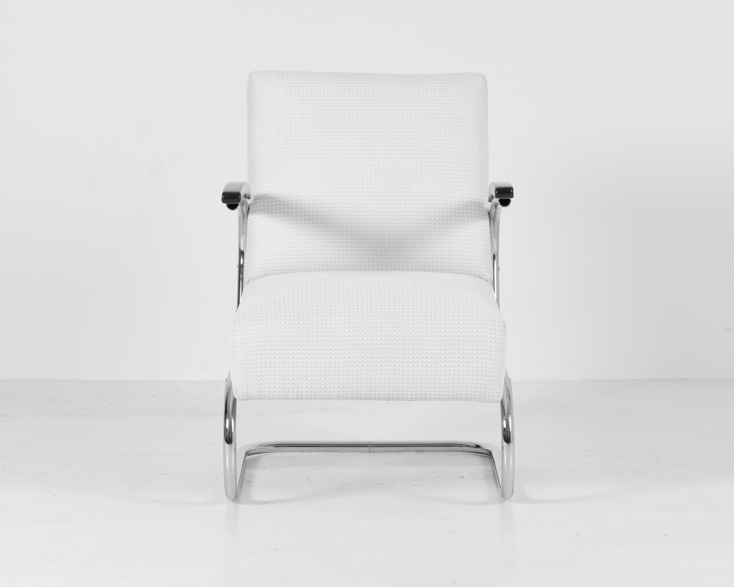 Bauhaus Ensemble de fauteuils S 411 des années 1930 pour Mücke & Melder par W.H. Gispen en vente