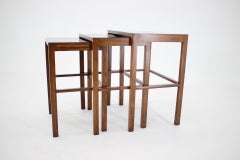 1930s Set of Three Bauhaus Nesting Tables H-50 by Jindrich Halabala