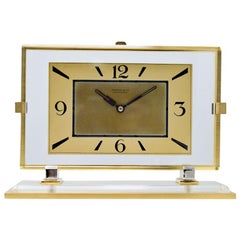 1930s Shreve and Company Art Deco Desk Clock