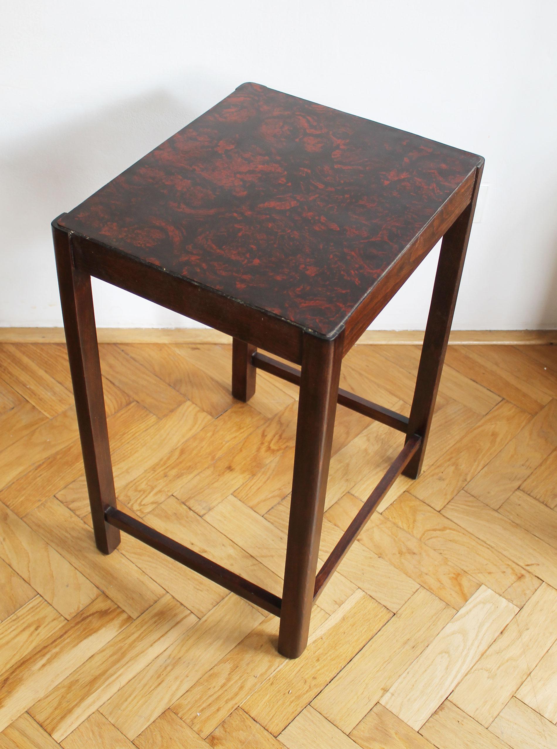 1930's Side Table by Thonet In Good Condition For Sale In Brno, CZ
