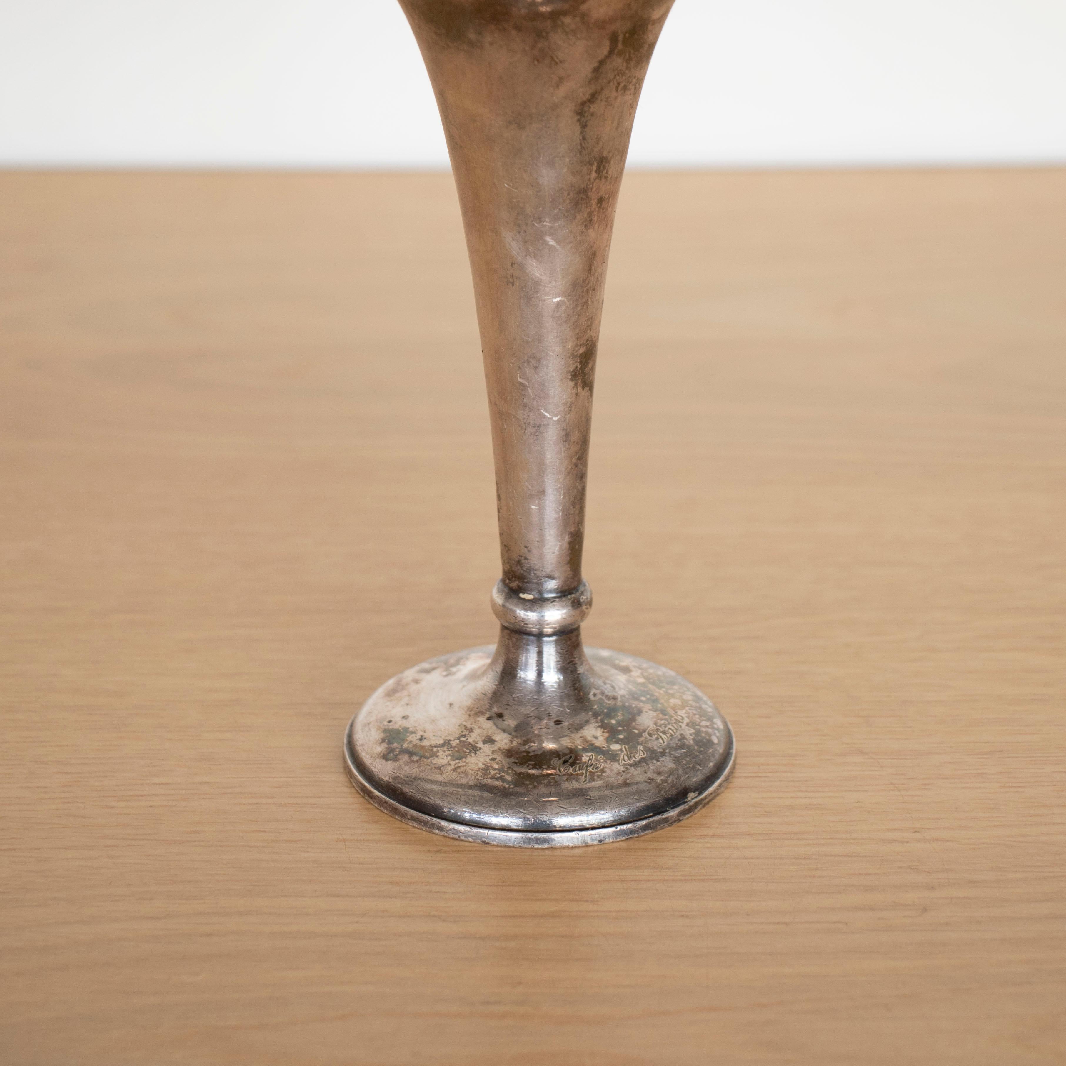 1930's Silver Bud Vase 2