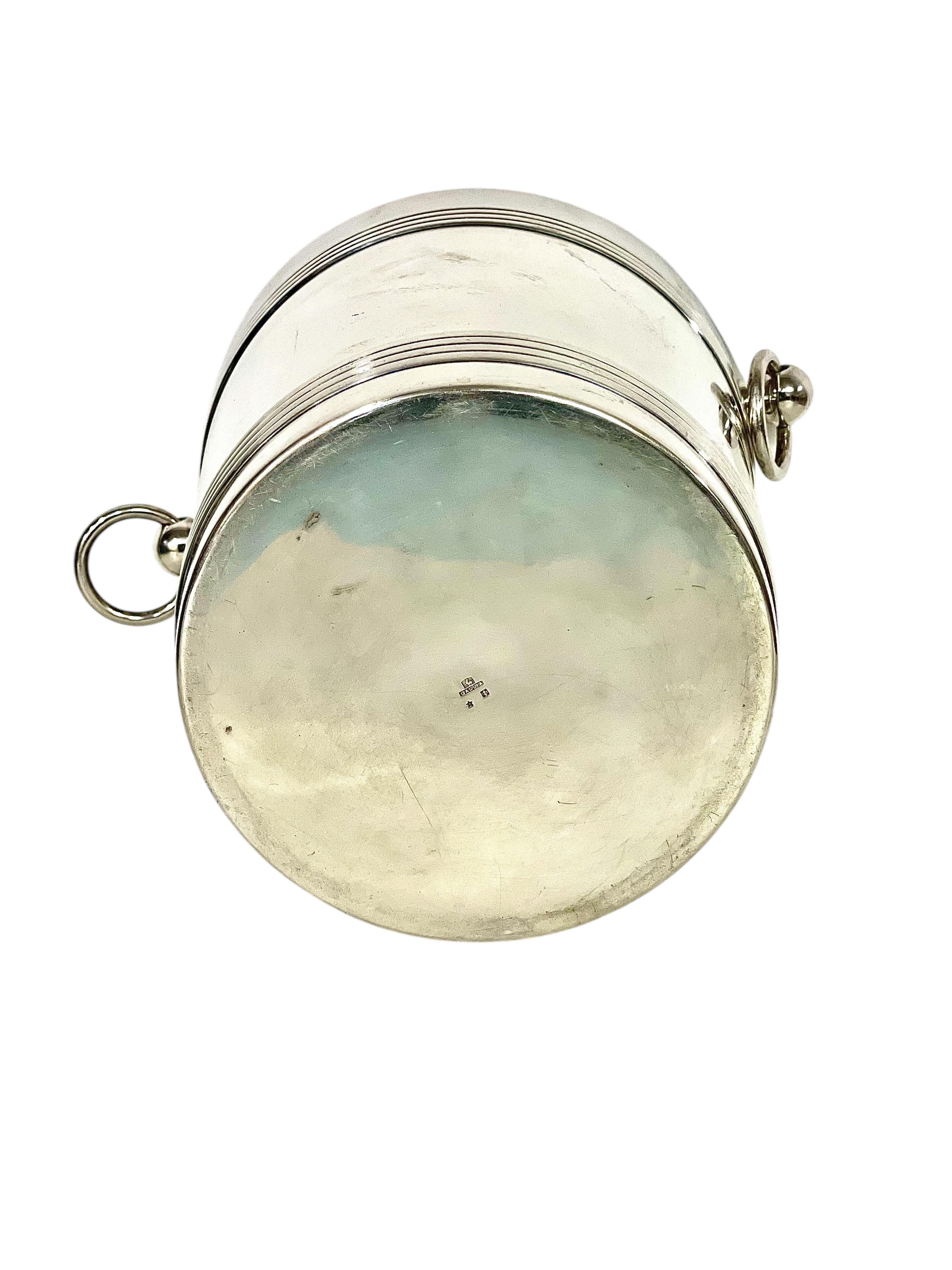 1930 Cubitera de champán plateada, Colección 