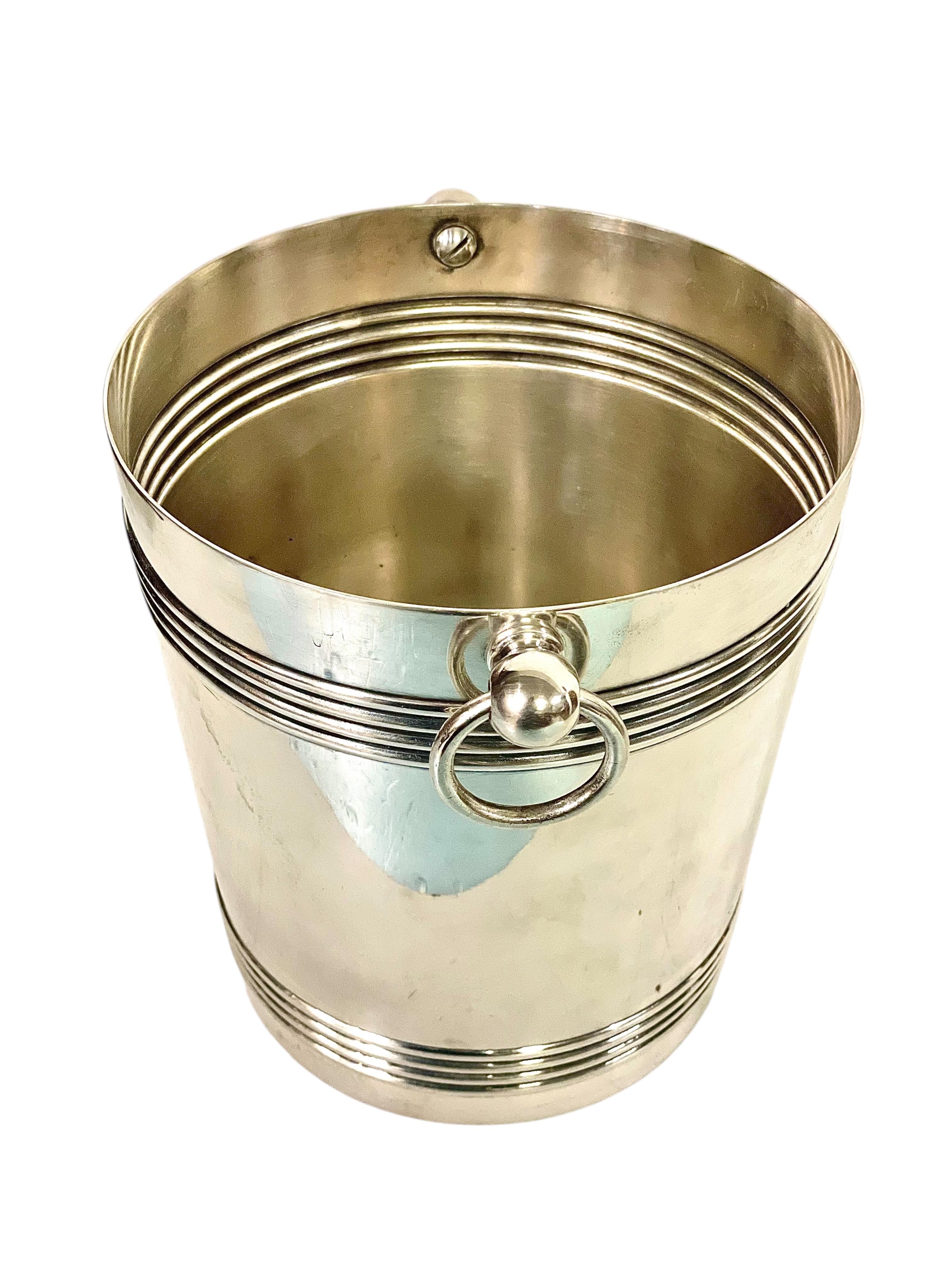 1930 Cubitera de champán plateada, Colección 