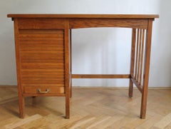 1930's Solid Oak 'Jerry' Child Desk