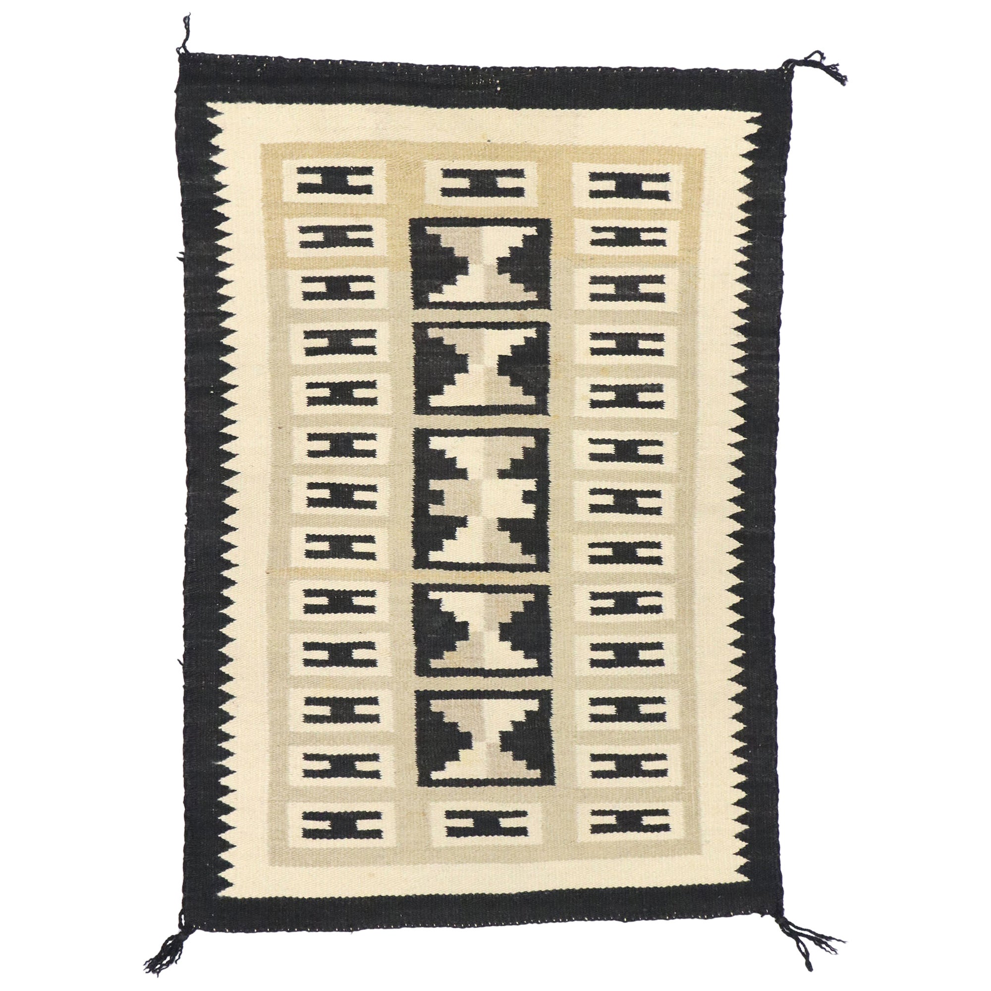 Vintage Crystal Navajo-Stil Teppich mit Native American Style, 02'02 x 03'01