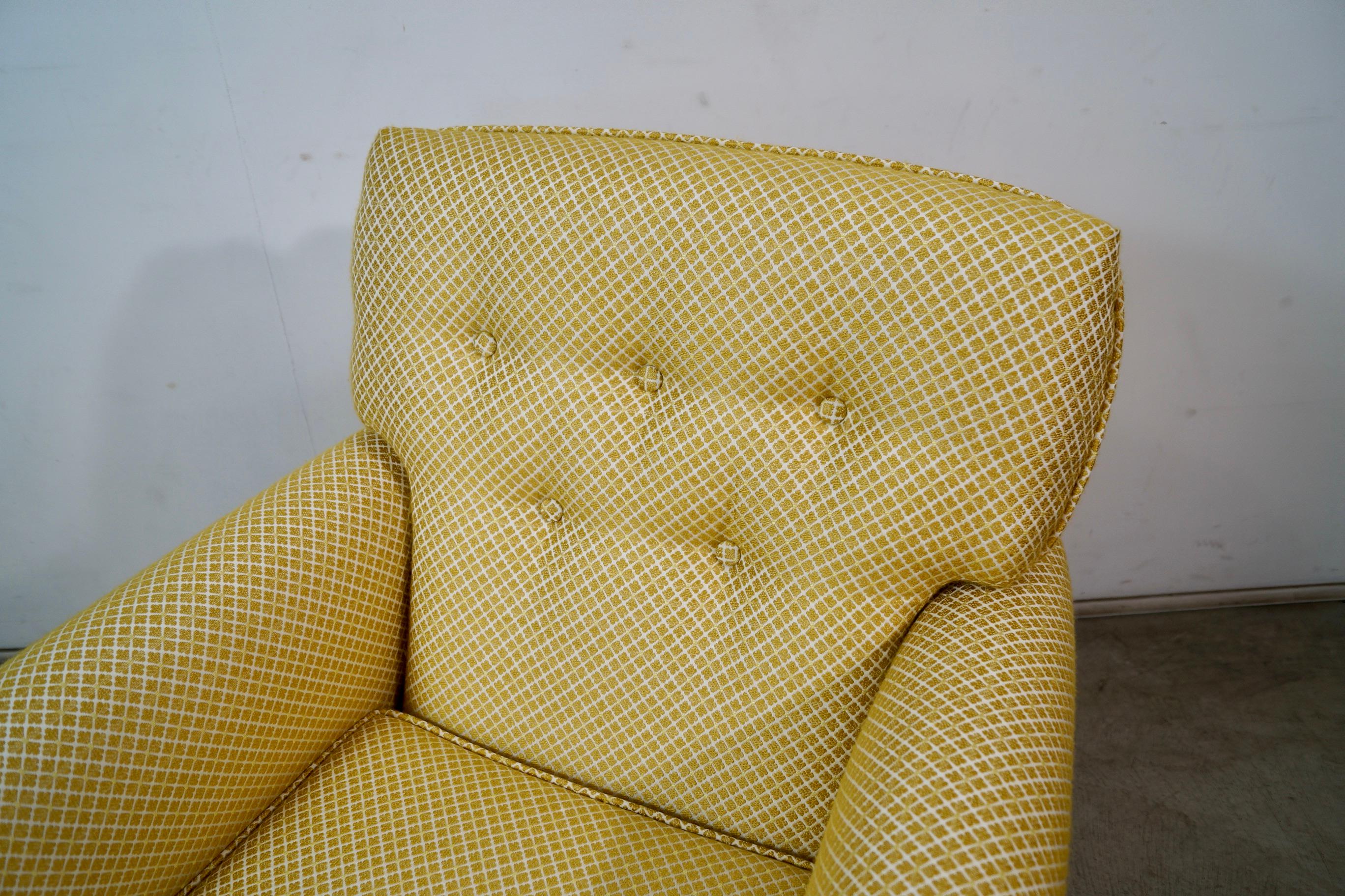 Fauteuil de salon Barley Twist de style néo-espagnol des années 1930 en vente 8
