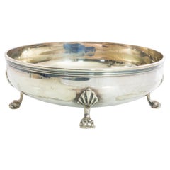 1930s Spanish Silver-Plated Serving Bowl