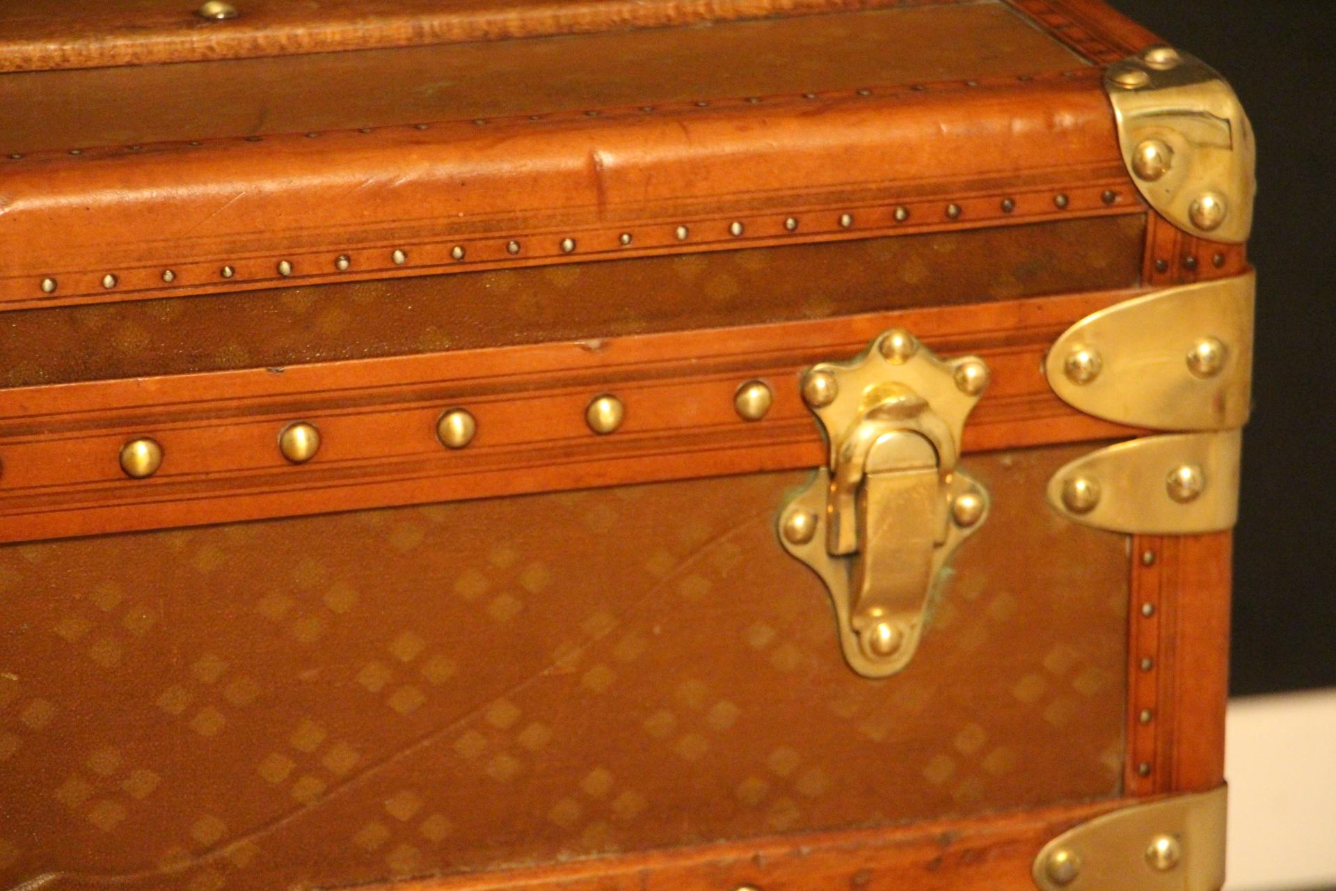 20th Century 1930s Steamer Trunk by 