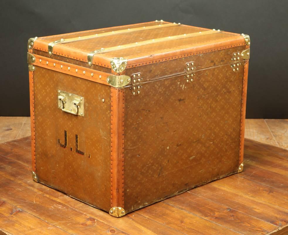 Brass 1930s Steamer Trunk Monogram from 