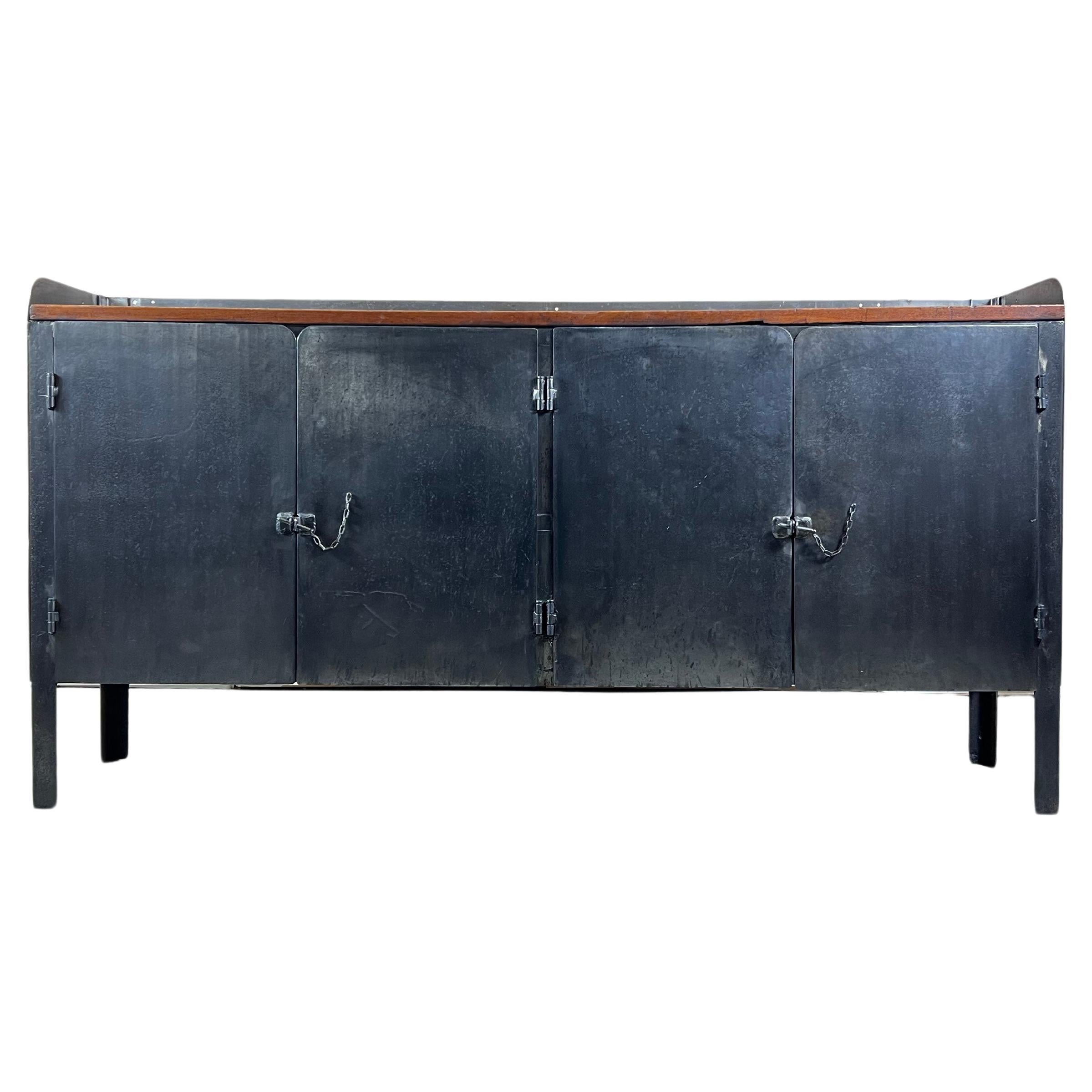 1930s Steel Sideboard