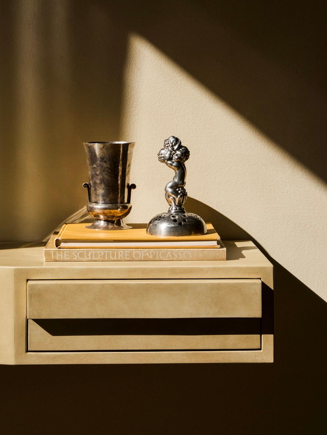 1930er Jahre Sterling Silber Vase mit Fuß von William Spratling für Taxco (Sterlingsilber) im Angebot