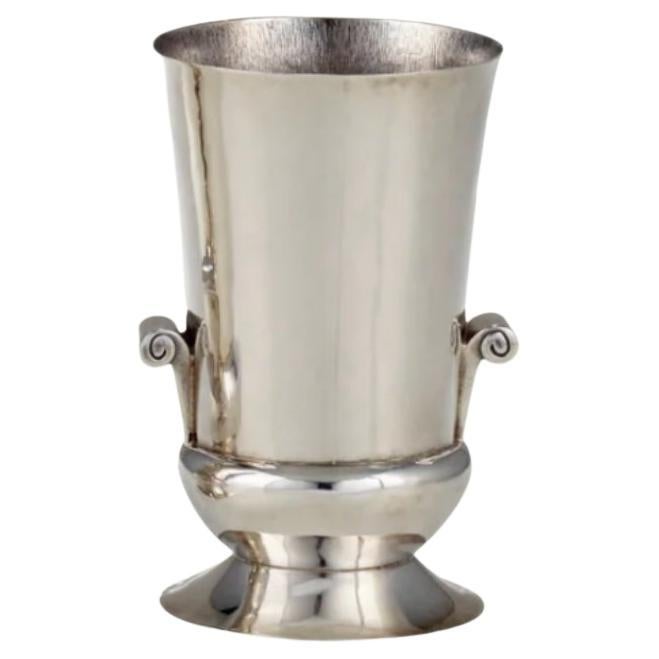 1930er Jahre Sterling Silber Vase mit Fuß von William Spratling für Taxco im Angebot