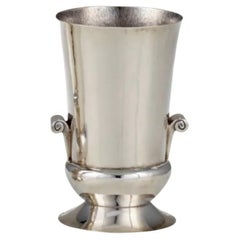 1930s Sterling Silver Footed Vase by William Spratling for Taxco