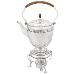 1930s Sterling Silver Spirit Kettle
