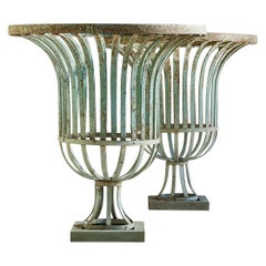 1930s Strapwork urn
