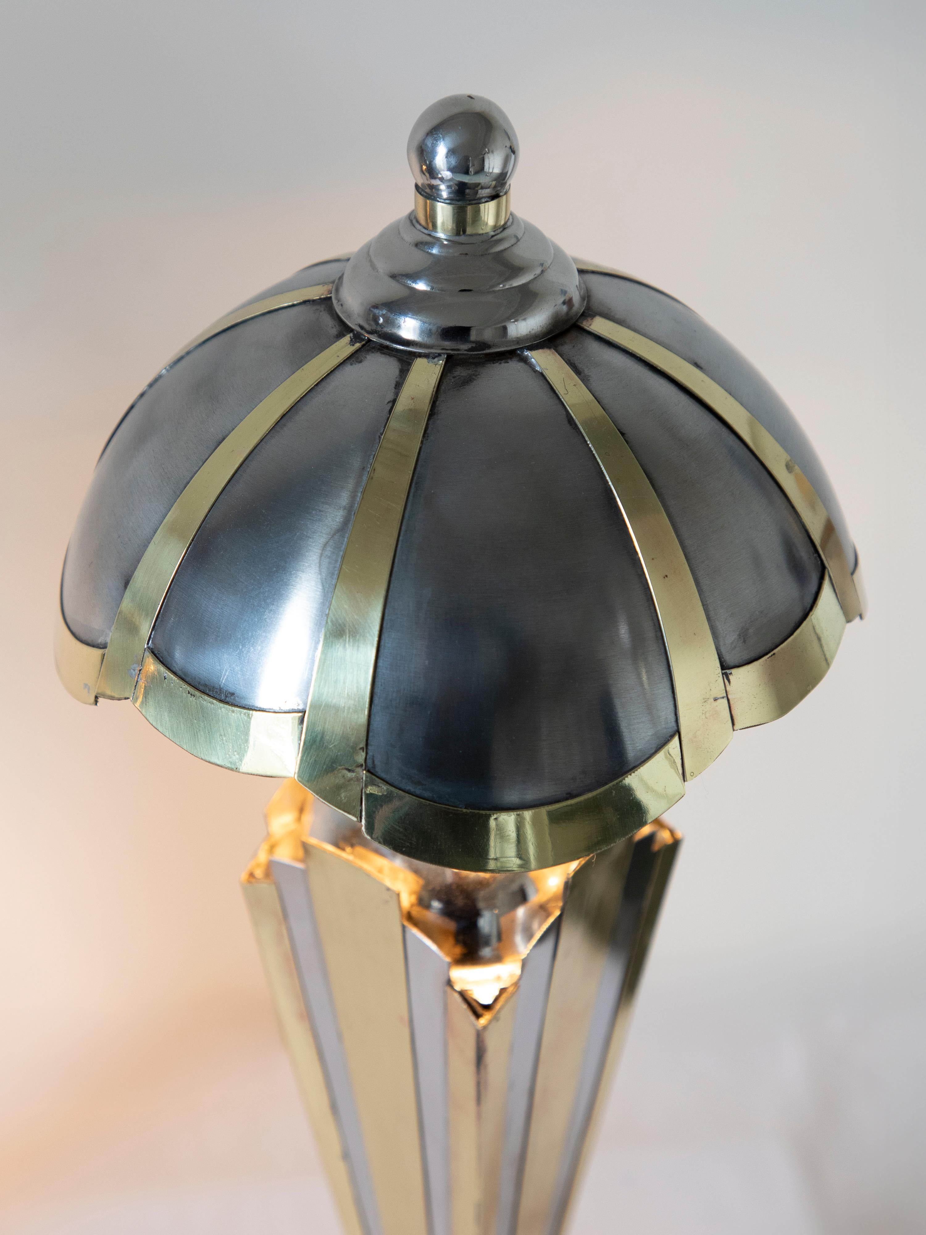 Lámparas de cúpula estilo años 30 Estilo Art Déco clásico de Sam Rush Soldado en venta