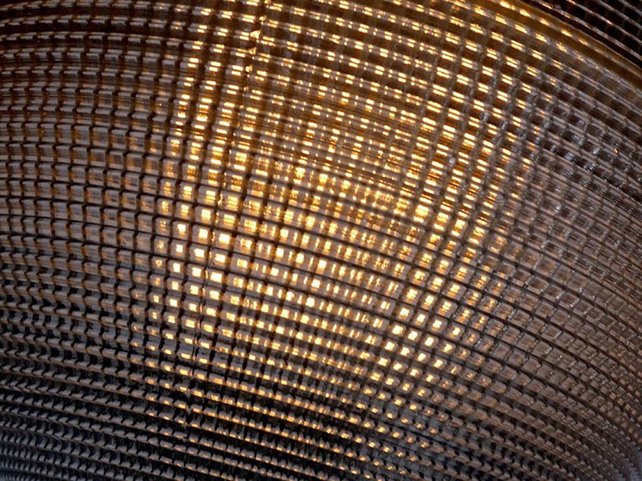 prismatic globe pendant light