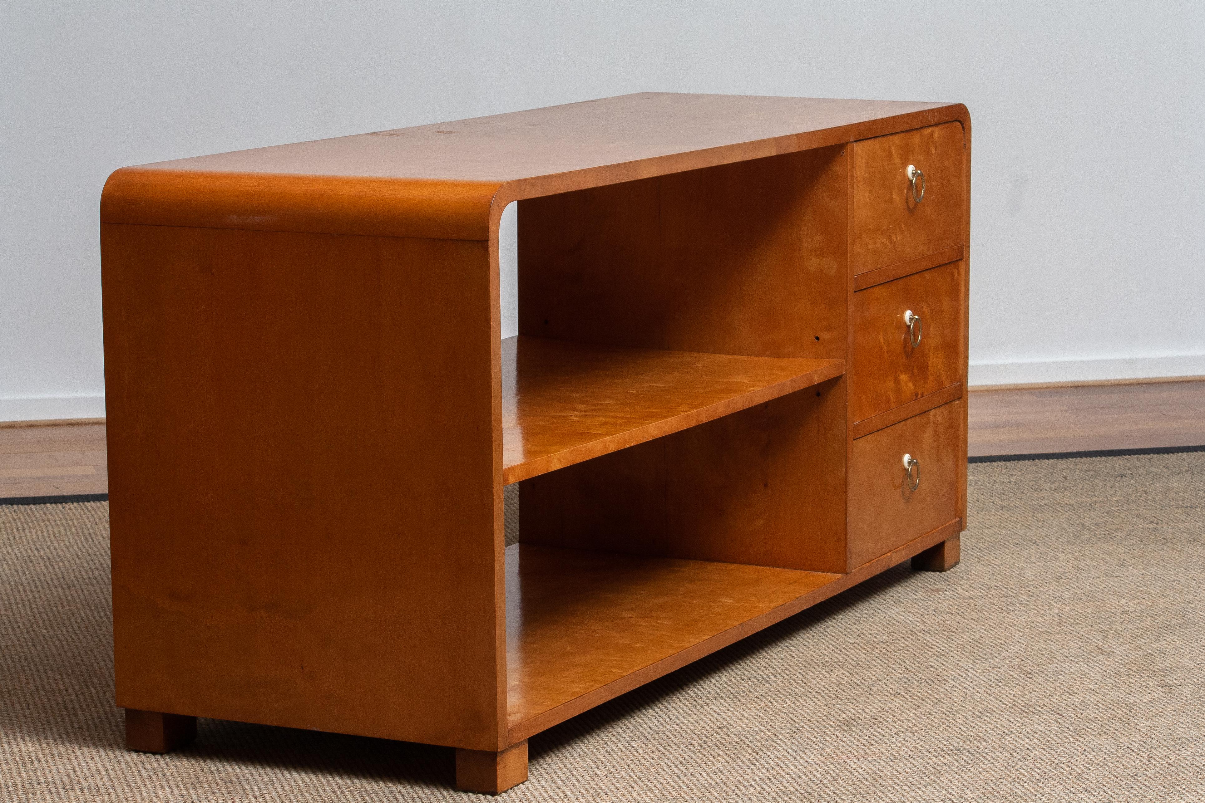 1930s, Swedish Art Deco Maple 