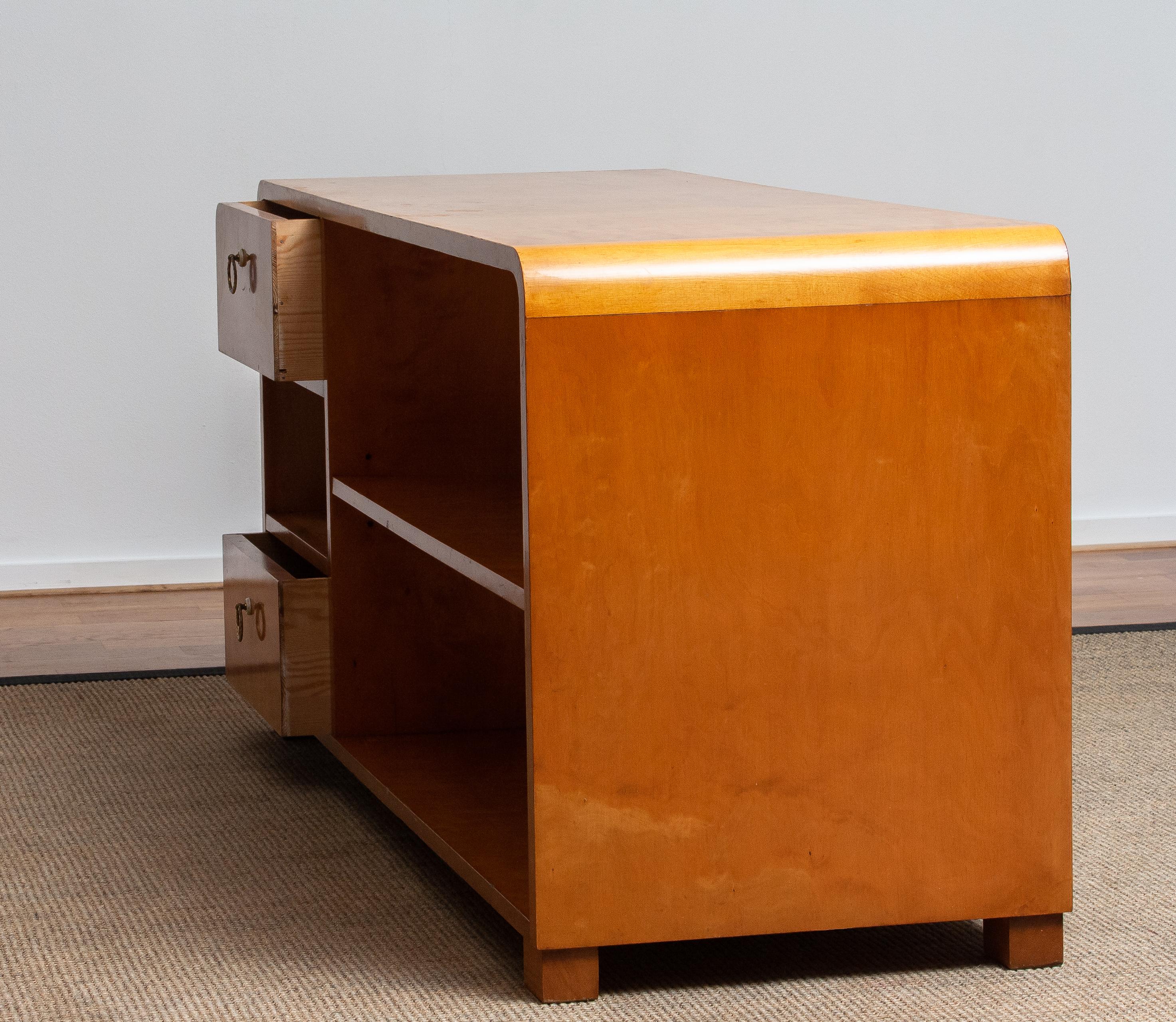 1930s, Swedish Art Deco Maple 