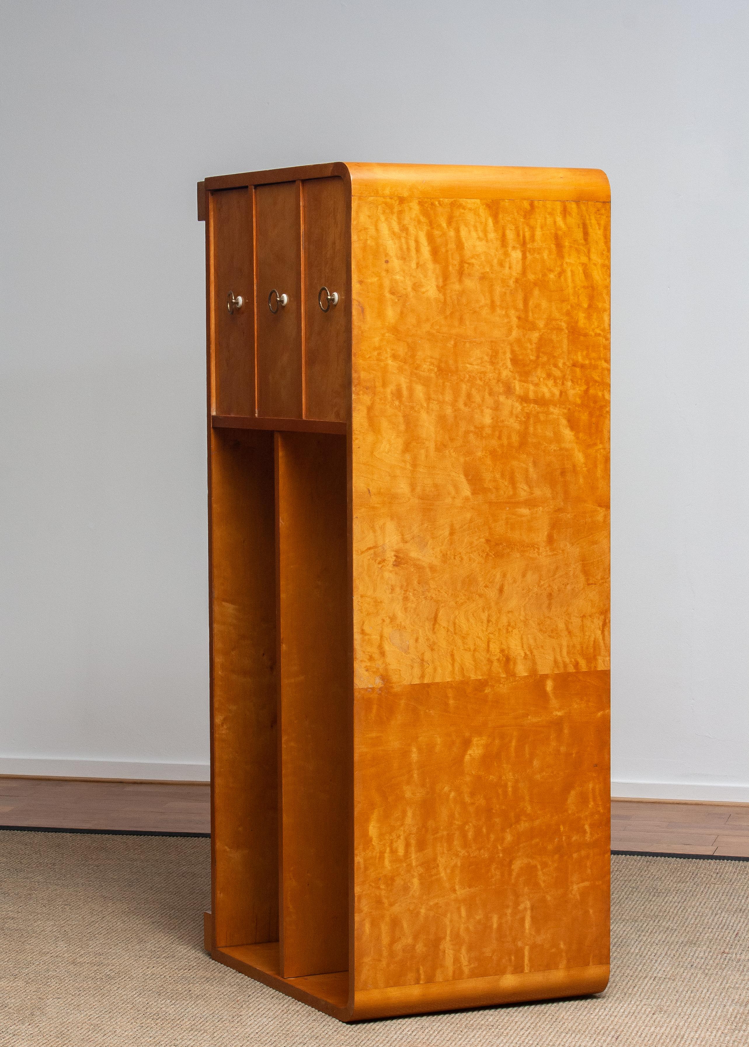 1930s, Swedish Art Deco Maple 