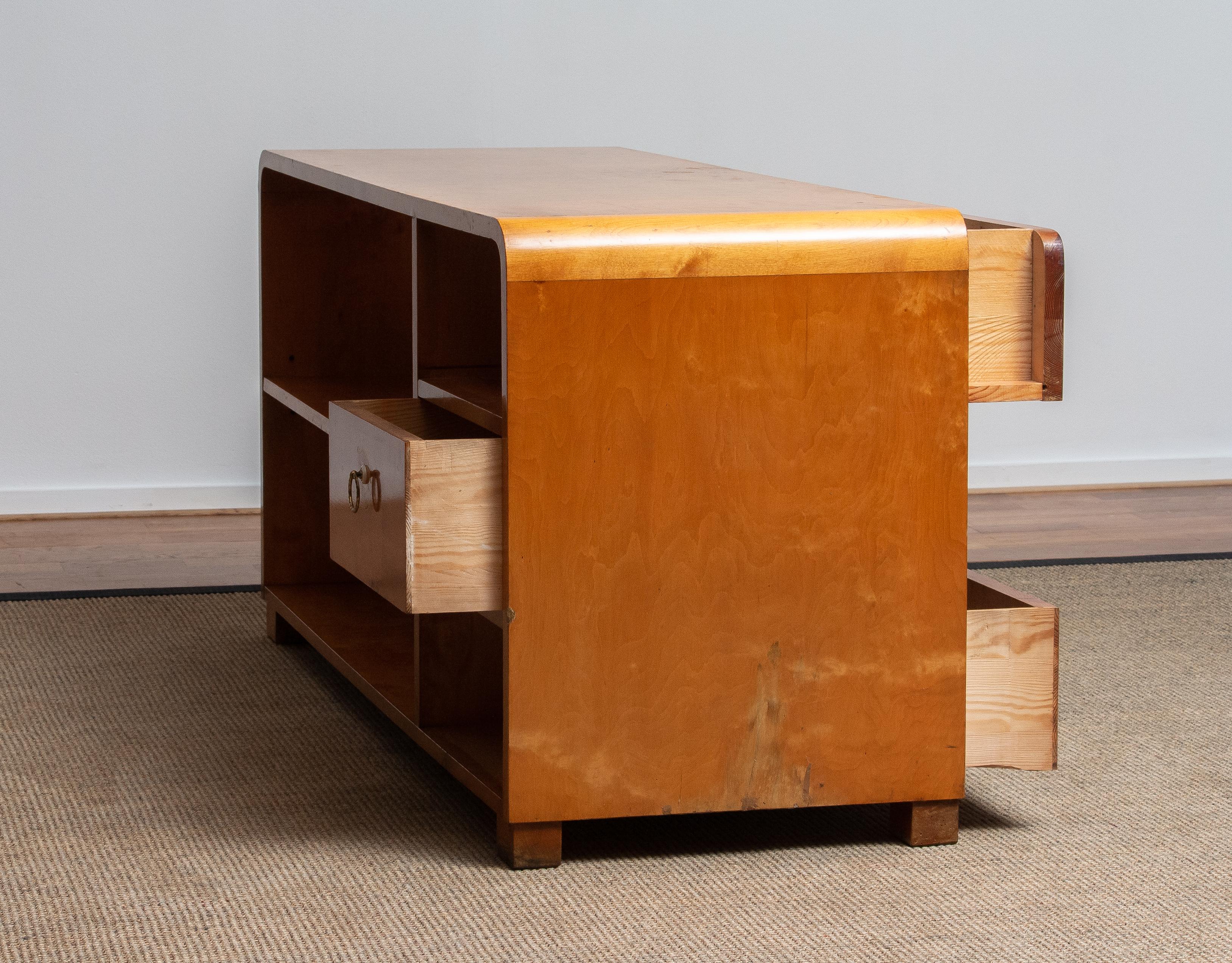 1930s, Swedish Art Deco Maple 