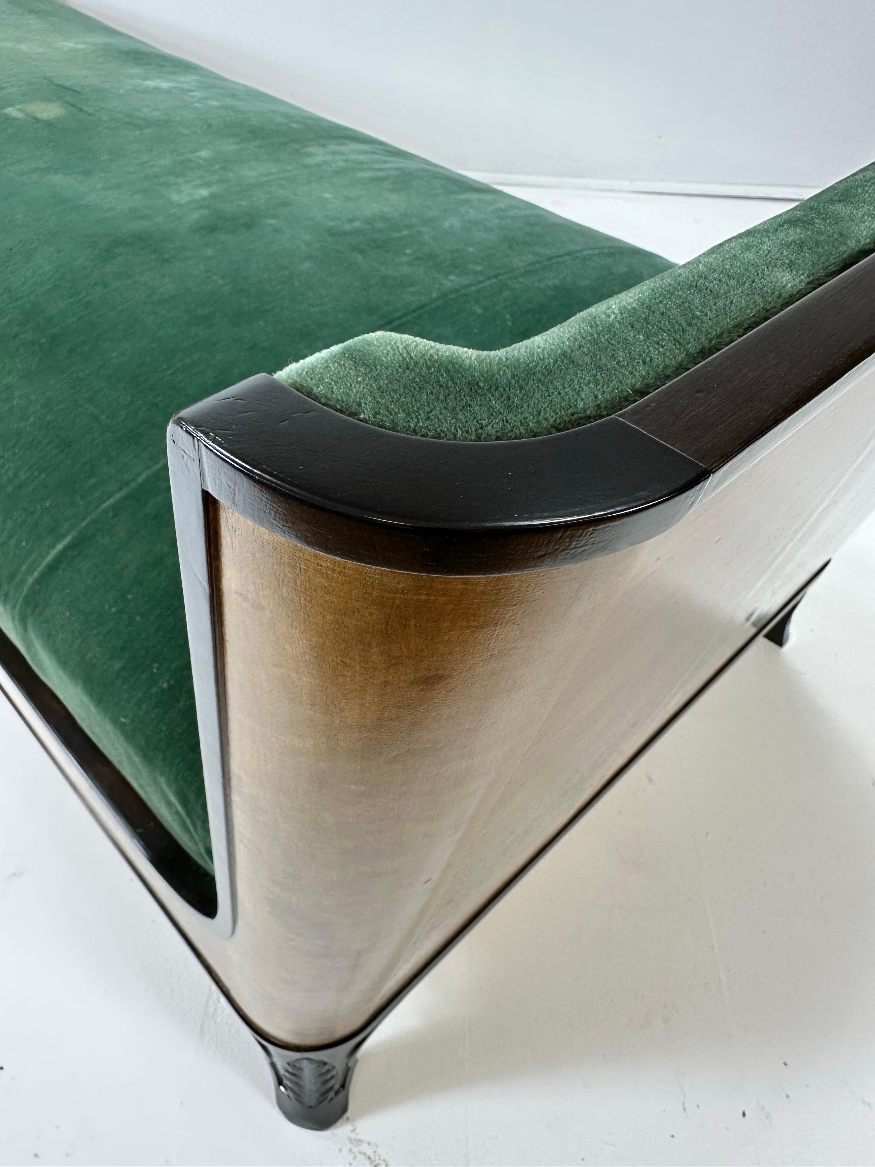 Inlay 1930's Swedish Daybed For Sale