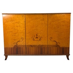 1930's Swedish Grace Art Deco Cabinet