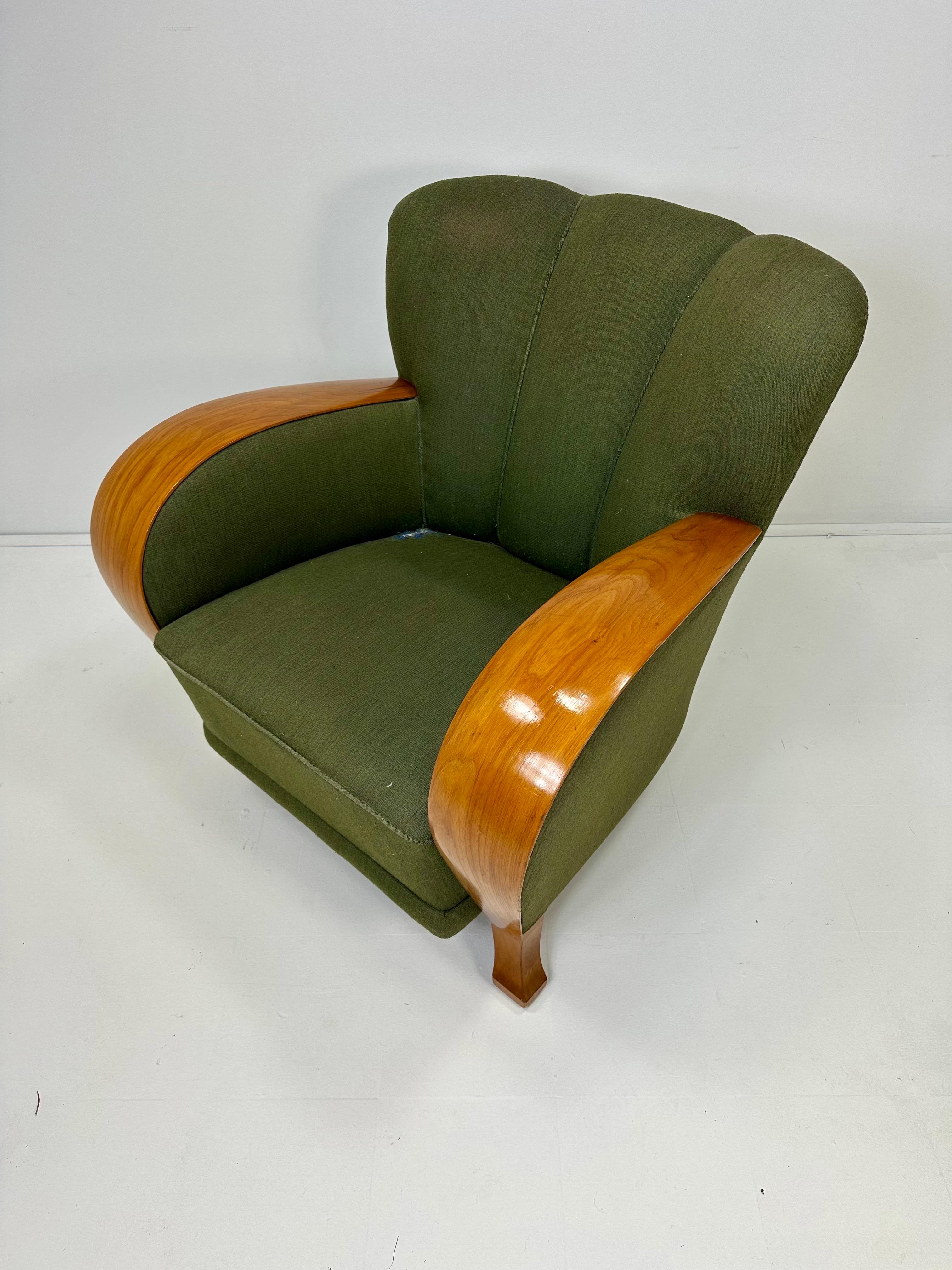 Silla de salón sueca de 1930 Escandinavo moderno en venta