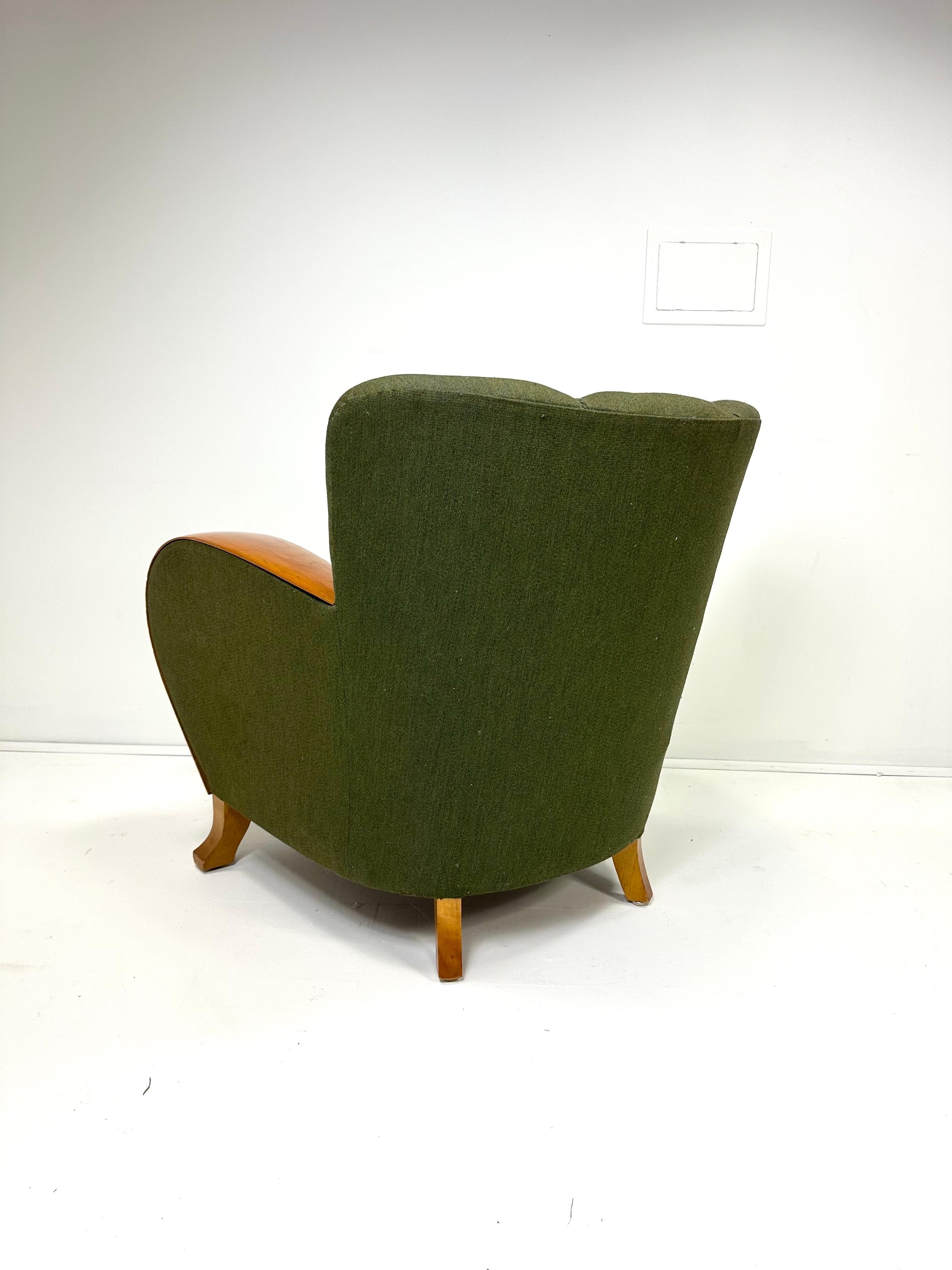 Silla de salón sueca de 1930 Sueco en venta