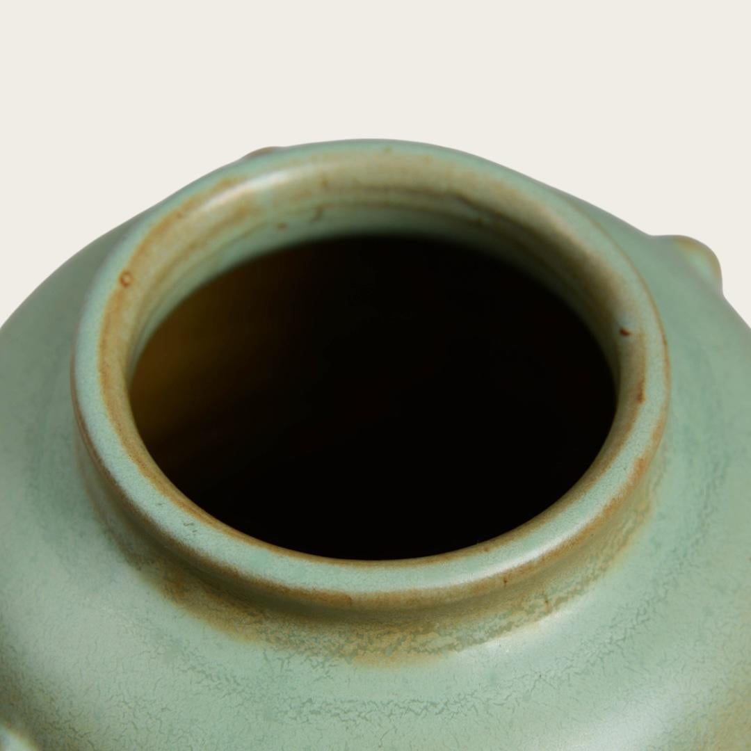 1930s Swedish Vase by Ewald Dahlskog, Model D278 Glaseado en venta