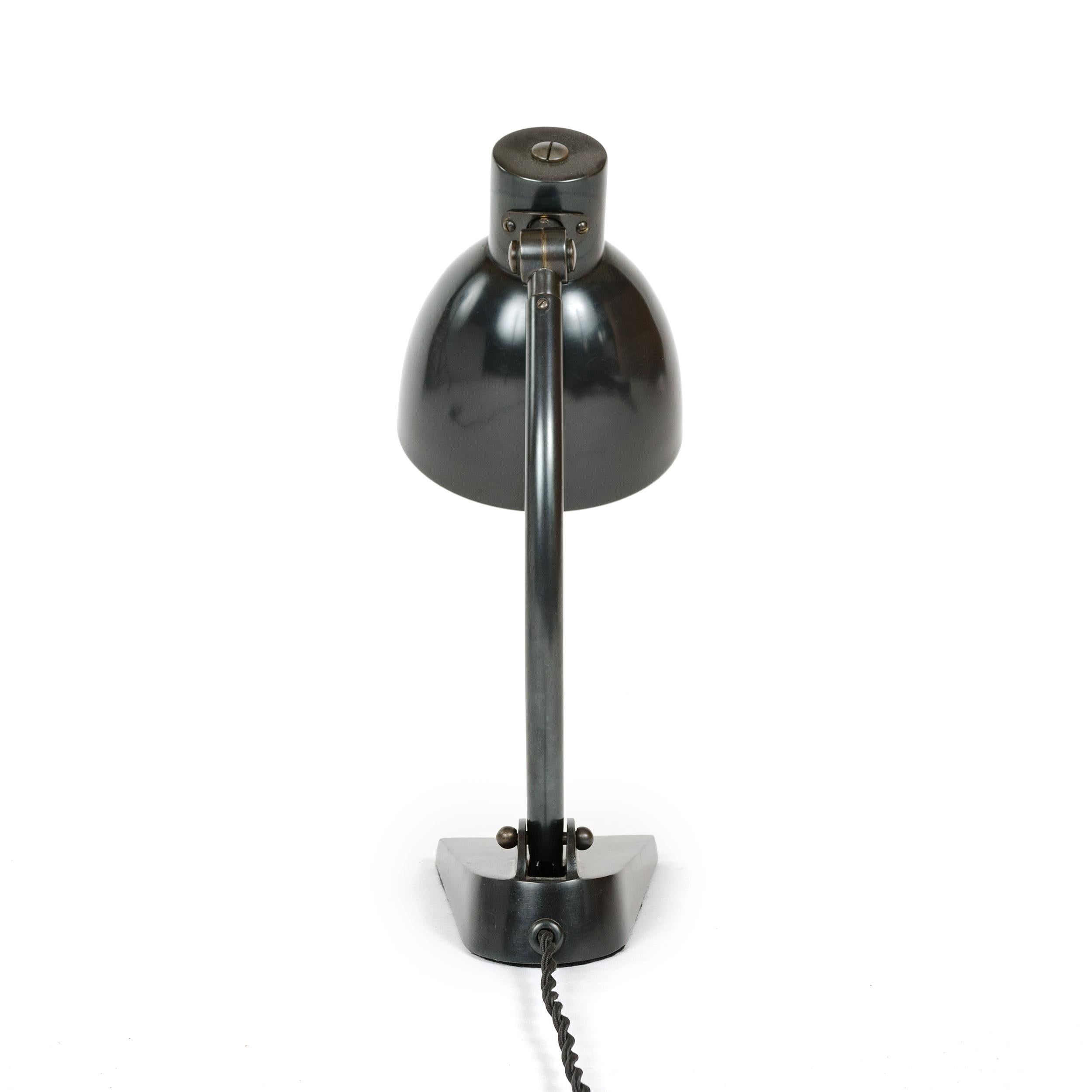 Mid-20th Century 1930s Swiss Articulated Desk Lamp by B.A.G. Turgi