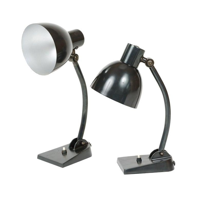 1930s Swiss Articulated Desk Lamp By B A G Turgi For Sale At 1stdibs