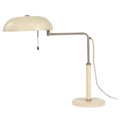 1930s Swiss Bauhaus Articulated Desk or Table Lamp by Alfred Müller for AMBA