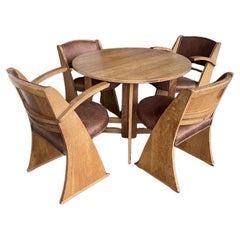 Used 1930’s Table And Four Chairs By Gomme